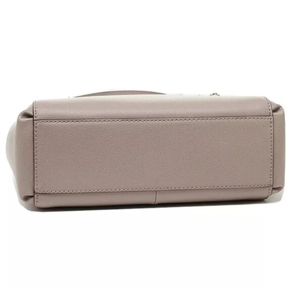 Coach Textured Leather Christie Carryall Tote Satchel Cross Body Purse - Picture 5 of 8